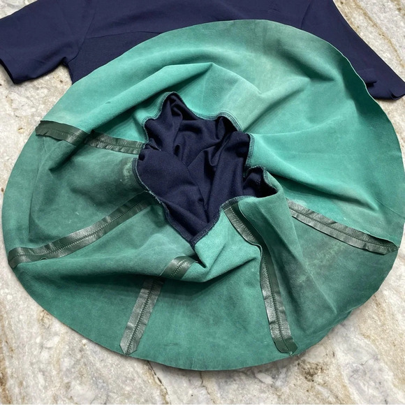 Sachin & Babi Leather Peplum Hem Mini Dress - Picture 8 of 11